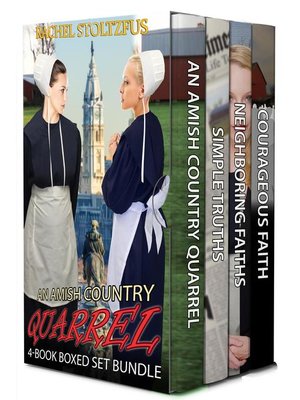 cover image of An Amish Country Quarrel 4-Book Boxed Set Bundle